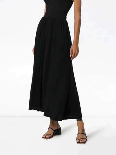 Totême Black Varadero Skirt In 200 Black | ModeSens