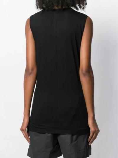 Shop Rick Owens Embroidered Tank Top In Black