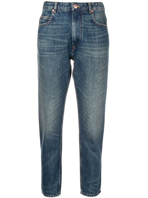 Etoile Isabel Marant Taillenhohe Jeans In Blue | ModeSens