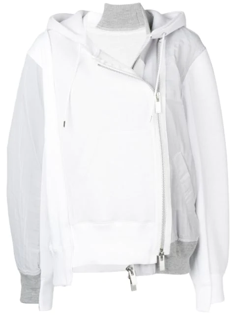sacai sponge sweat hoodie