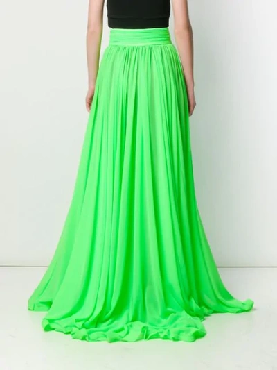 Shop Styland Maxi Skirt In Green