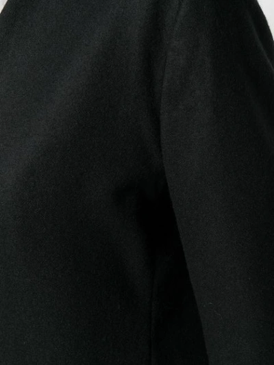 Shop Y's Single Breasted Coat - Black
