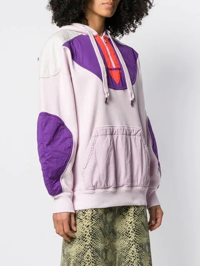 Shop Isabel Marant Étoile Nansel Hoodie In Pink