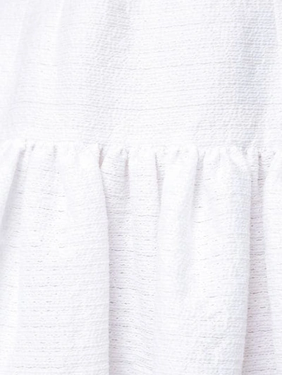 Shop Dolce & Gabbana Short Circle Skirt In White