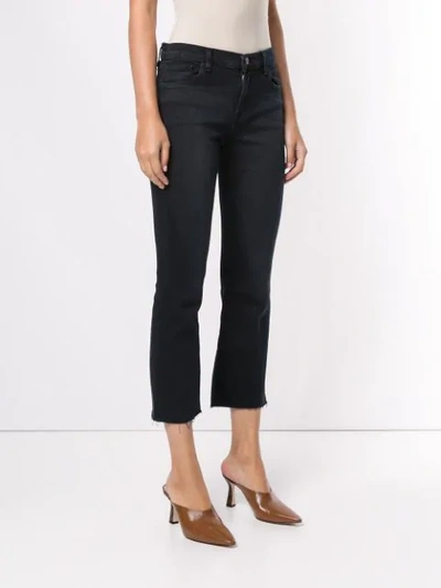 Shop J Brand Selena Bootcut Jeans In Blue
