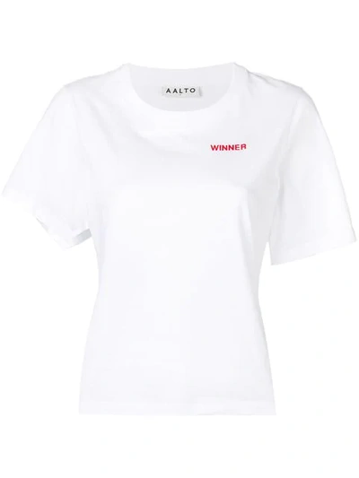 AALTO WINNER T-SHIRT - 白色