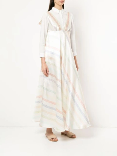 Shop Assel Nassar Dress - White