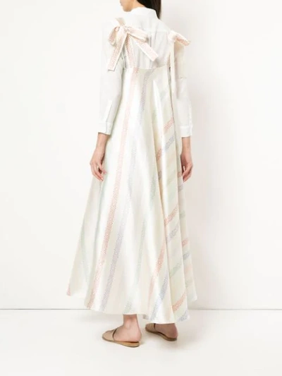 Shop Assel Nassar Dress - White