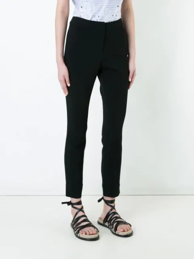 Shop Erdem Sydney Tailored Trousers In Black