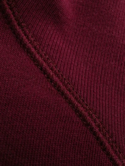 Shop Isabel Marant Étoile Logo Print Sweatshirt In Sw003319a042e Burgundy
