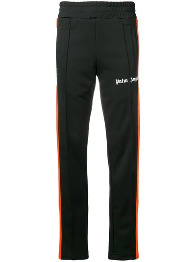 Shop Palm Angels Jersey Track Pants In Black