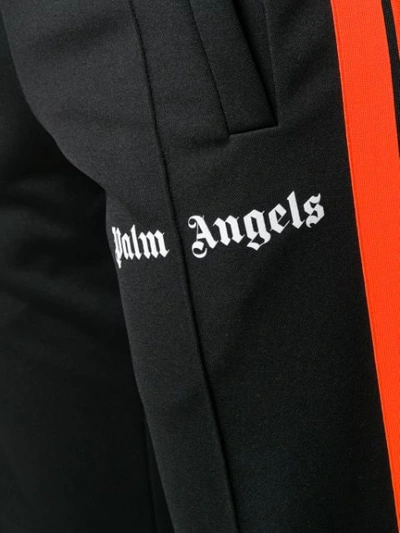 PALM ANGELS JERSEY TRACK PANTS - 黑色