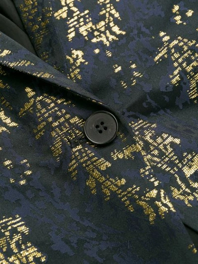 Shop Forte Forte Embroidered Blazer In Black