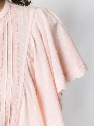 TEMPERLEY LONDON BEAUX罩衫 - 粉色