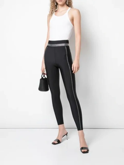 Shop Adam Selman Sport Sports Leggings In Black