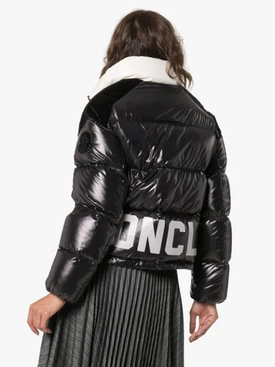 Shop Moncler Chouelle Quilted Puffer Jacket In Black