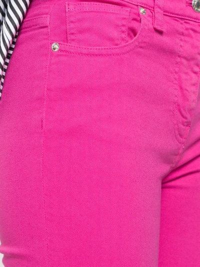 Shop Kenzo High Waisted Skinny Jeans In Pink