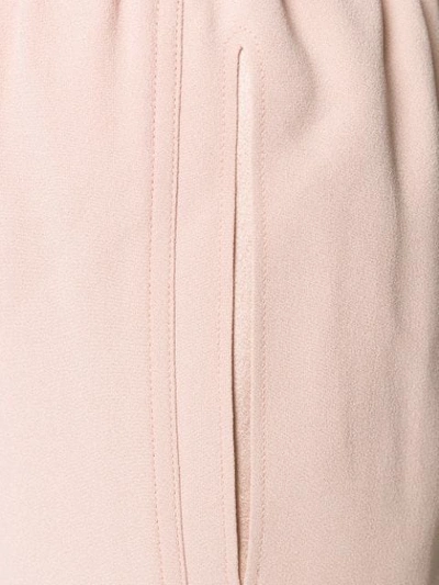MONCLER QUILTED TROUSERS - 粉色