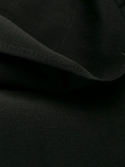 ANNTIAN 荷叶领罩衫 - 黑色