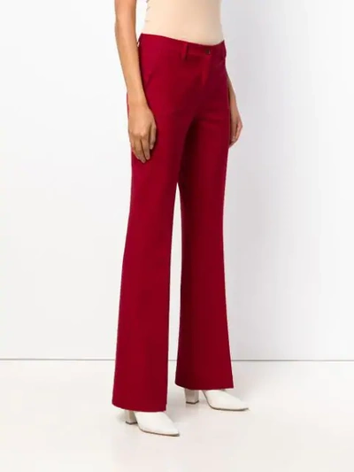 Shop P.a.r.o.s.h Tailored Trousers In Red