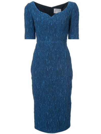 Shop Jason Wu Collection Sweetheart Neck Dress - Blue