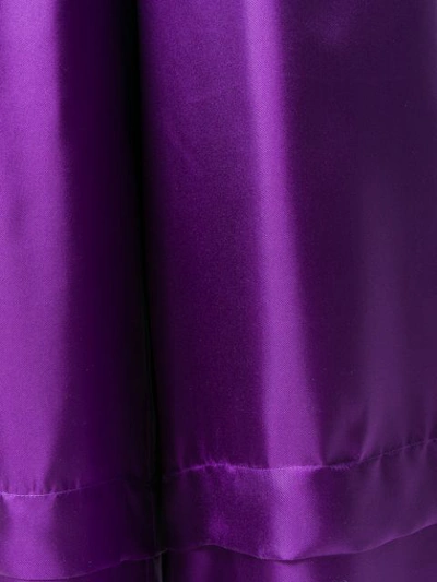 Shop Alysi Elasticated Waistband Trousers - Purple