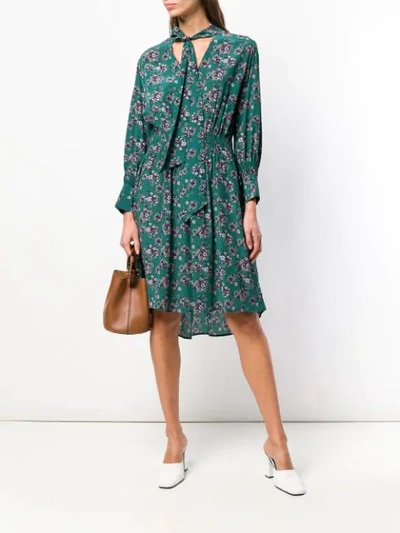 Shop Teija Mekko Dress In Green