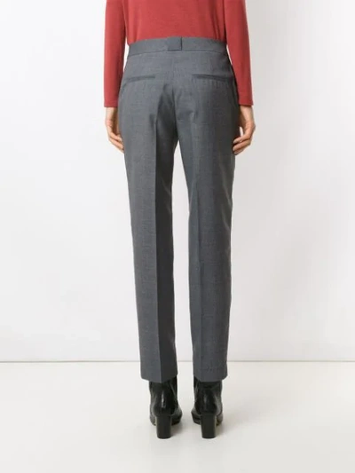 Shop Alcaçuz Ladeira Tailored Trousers In Grey