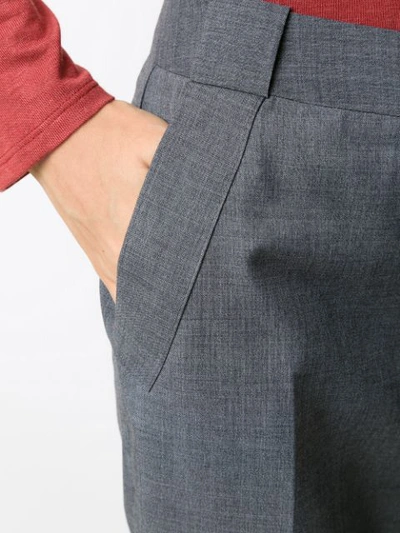 Shop Alcaçuz Ladeira Tailored Trousers In Grey