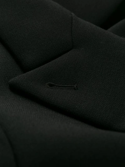 Shop Mm6 Maison Margiela Techno-wool Blazer In Black