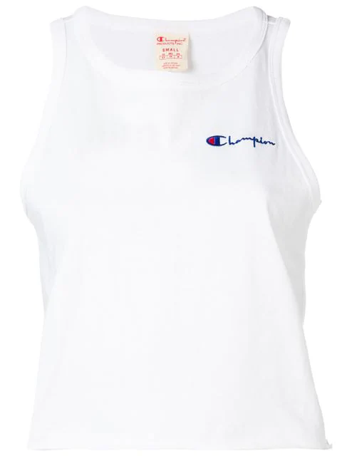 champion white tank top