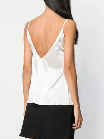 Shop Federica Tosi Relaxed Cami Tank Top In White