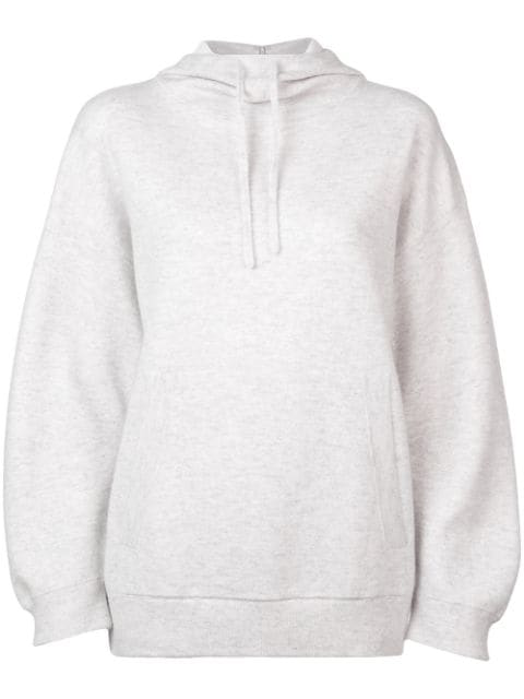 vince hooded cashmere cardigan