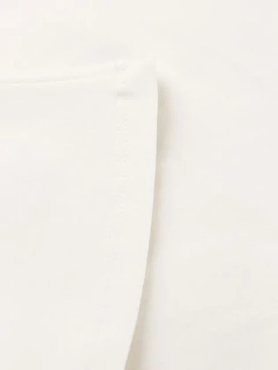 Shop Philipp Plein Skull T-shirt Dress In White