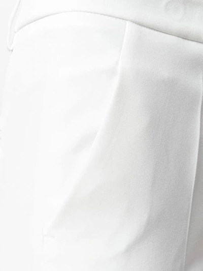 Shop Blanca Cropped Tailored Trousers In White