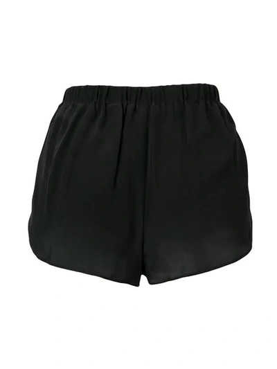 Shop Gilda & Pearl Nights In Paris Shorts In Onyx/champagne