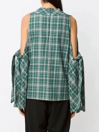 Shop Framed Played Top In Green