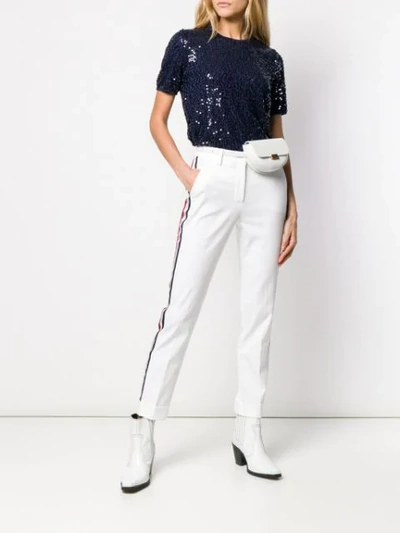 Shop P.a.r.o.s.h Cyber Trousers In White