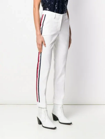 Shop P.a.r.o.s.h Cyber Trousers In White