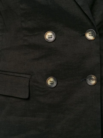 Shop Pinko Deconstructed Waistcoat In Black