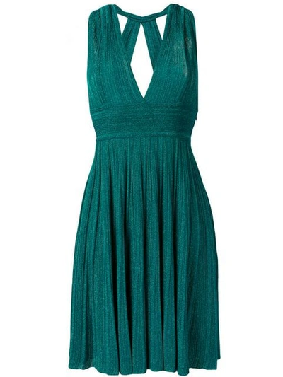 Shop Antonino Valenti Petronia Mini Dress In Green