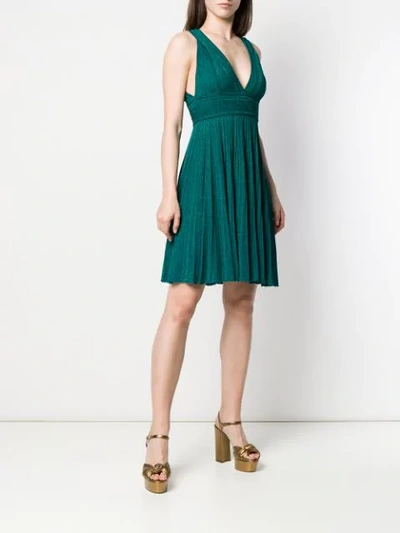 Shop Antonino Valenti Petronia Mini Dress In Green