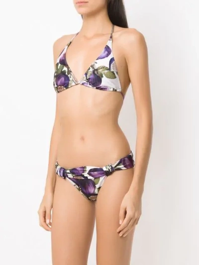 Shop Adriana Degreas Vintage Figo Bikini Set In Multicolour