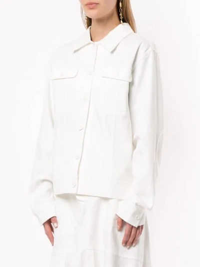 Shop Lee Mathews Calypso Jacket In White