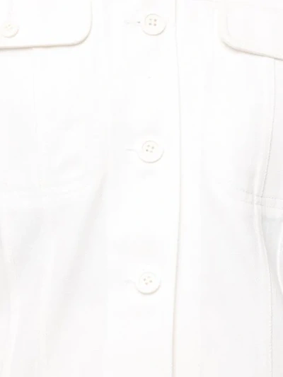 Shop Lee Mathews Calypso Jacket In White