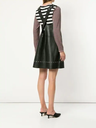 Shop Alexa Chung Loose Fitted Dress In Black