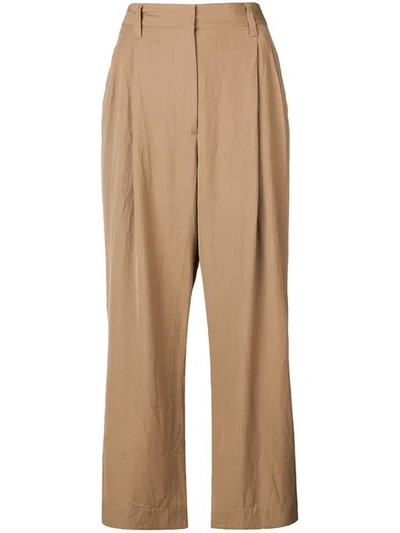 Shop 3.1 Phillip Lim / フィリップ リム Loose Fit Trousers In Brown
