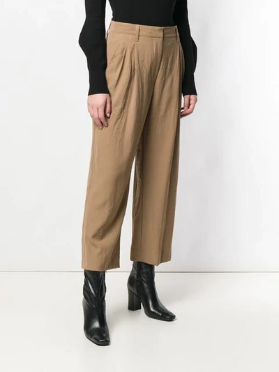 Shop 3.1 Phillip Lim / フィリップ リム Loose Fit Trousers In Brown
