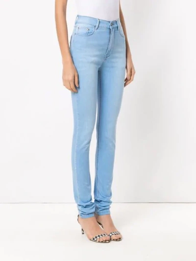 Shop Amapô Verona High Waist Jeans In Blue