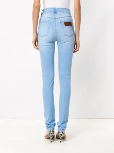 AMAPÔ VERONA HIGH WAIST JEANS - 蓝色